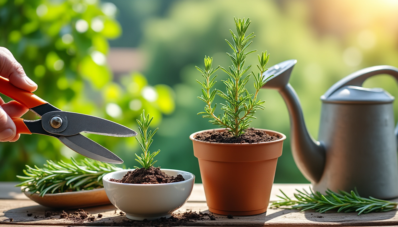découvrez comment réussir la bouture de romarin étape par étape : conseils pratiques, matériel nécessaire et astuces pour obtenir rapidement de nouvelles plantes aromatiques chez vous.