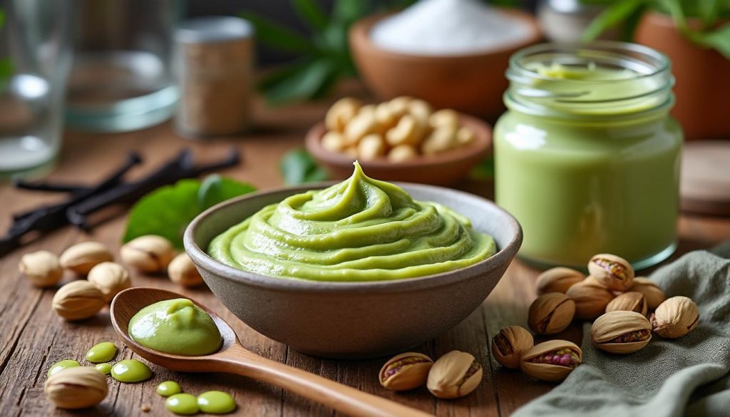 apprenez à réaliser facilement une crème de pistache maison savoureuse et onctueuse grâce à notre recette simple et gourmande.