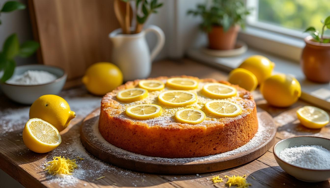 découvrez une recette facile et rapide pour préparer un cake au citron moelleux chez vous, idéal pour un dessert savoureux fait maison.