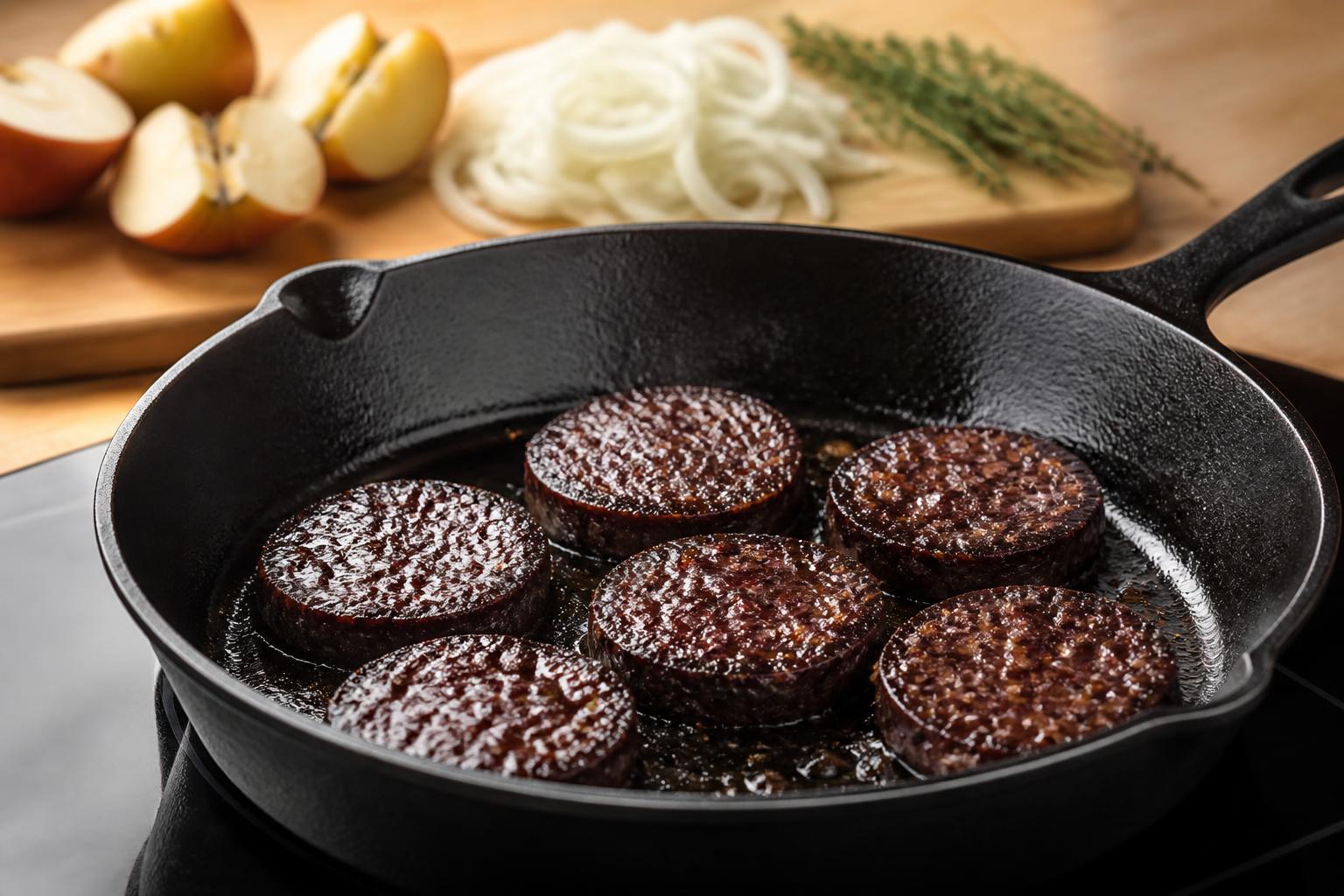découvrez nos astuces simples pour réussir la cuisson du boudin noir à la poêle, pour un résultat croustillant et savoureux à chaque fois.