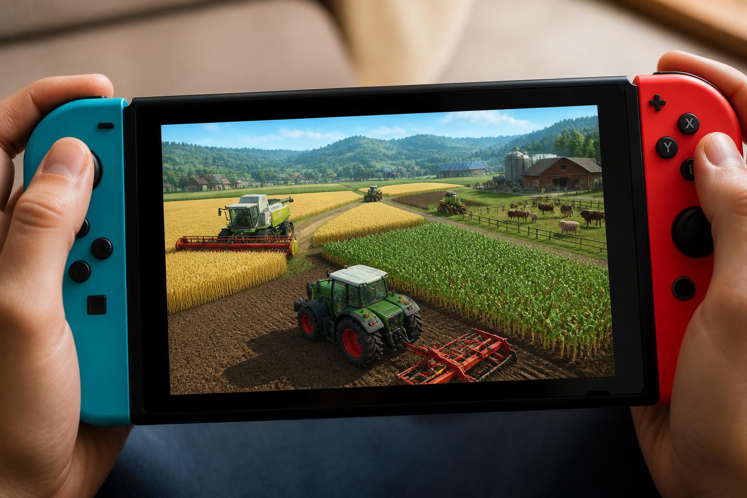 découvrez farming simulator 25 sur switch, une expérience immersive avec des nouveautés passionnantes pour tous les amateurs de simulation agricole.