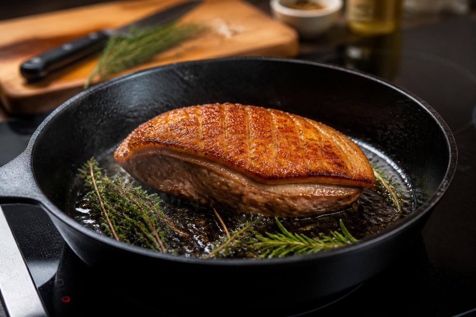 découvrez nos astuces pour réussir un magret de canard à la poêle, avec une cuisson parfaite et un goût savoureux à chaque bouchée.