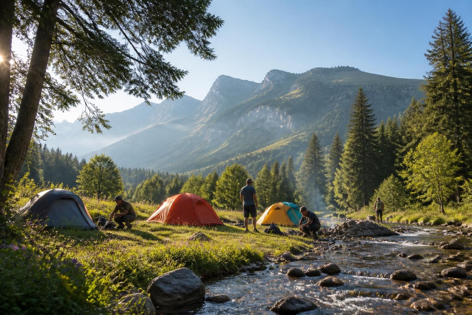 découvrez les meilleurs emplacements pour camper à la clusaz et profitez d'un séjour nature inoubliable en pleine montagne.