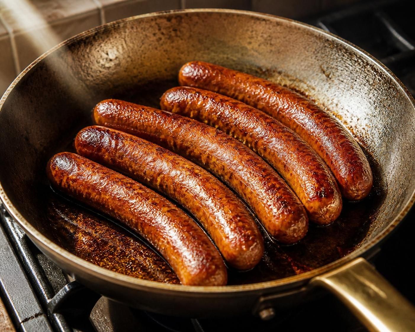 découvrez nos astuces pour cuire vos merguez à la poêle de manière savoureuse et sans éclaboussures, pour un résultat parfait à chaque fois.