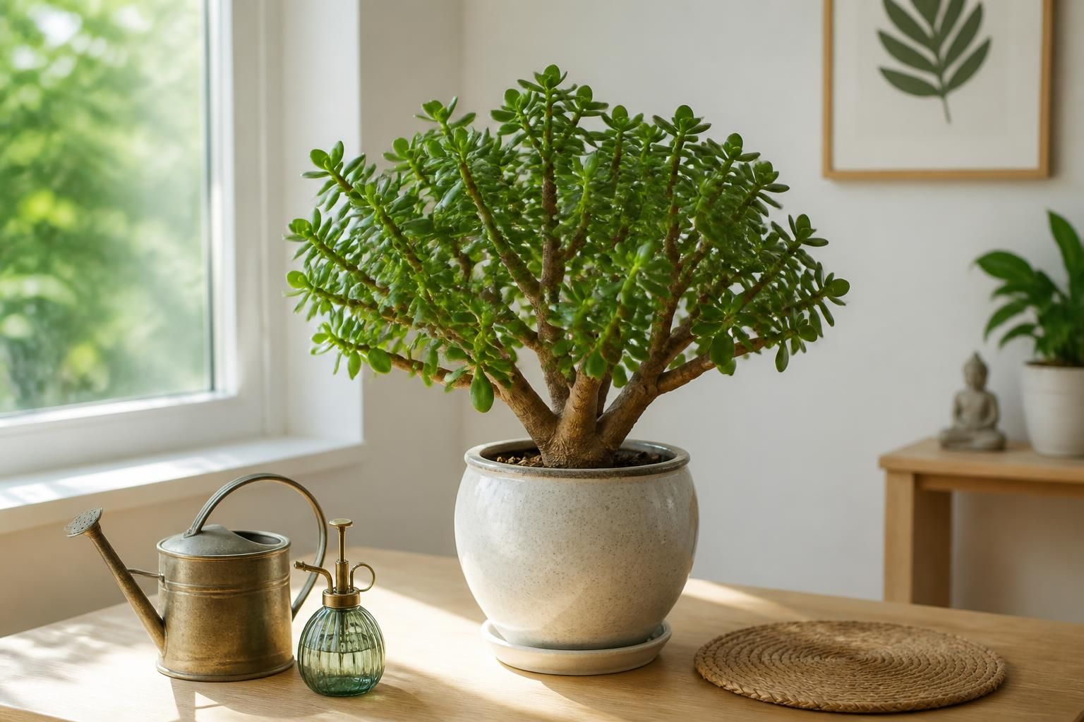 découvrez comment entretenir un arbre de jade, cette plante porte-bonheur, chez vous pour qu'elle prospère et embellisse votre intérieur.