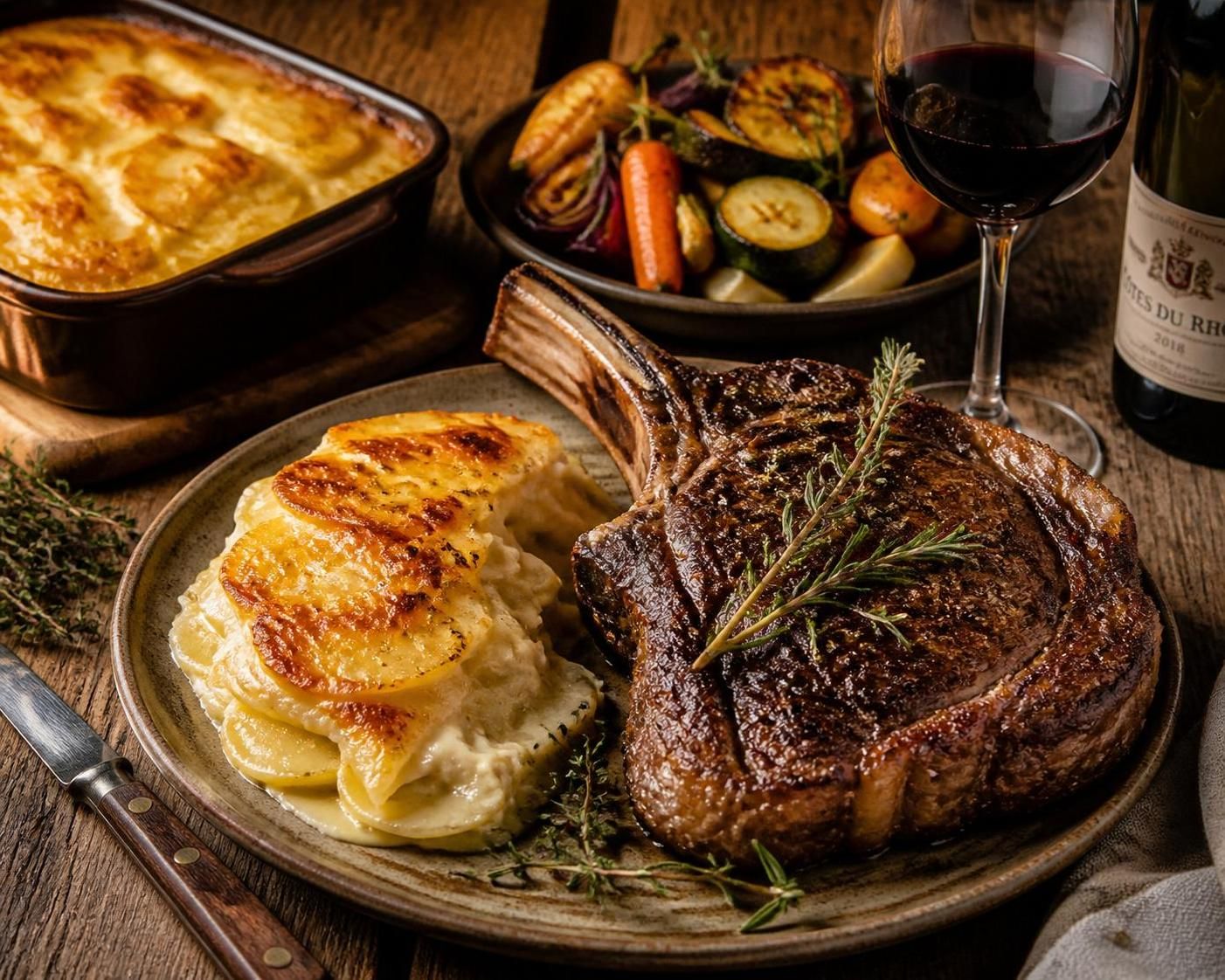 découvrez quel accompagnement choisir pour sublimer votre gratin dauphinois et rendre ce plat classique encore plus savoureux et gourmand.