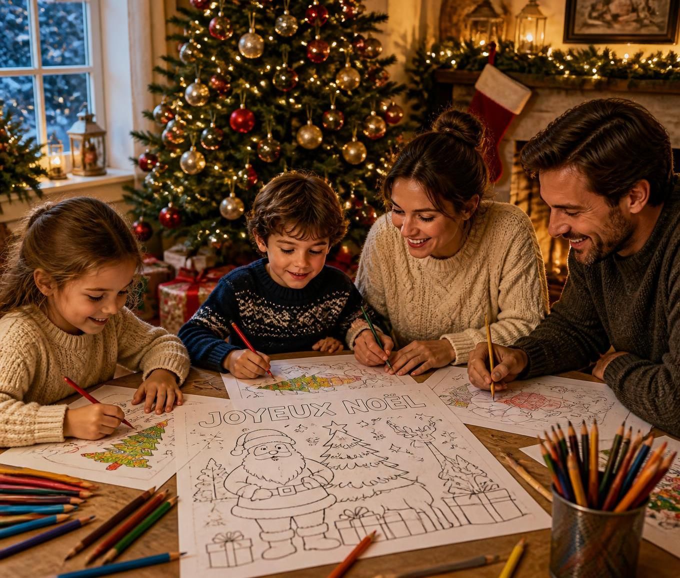 découvrez 5 idées créatives de coloriage de noël pour émerveiller petits et grands, avec des activités amusantes et festives à partager en famille.