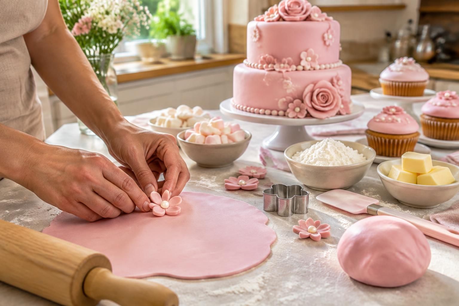 découvrez une recette facile de pâte à sucre sans sucre glace ni œufs, idéale pour décorer et personnaliser toutes vos pâtisseries.