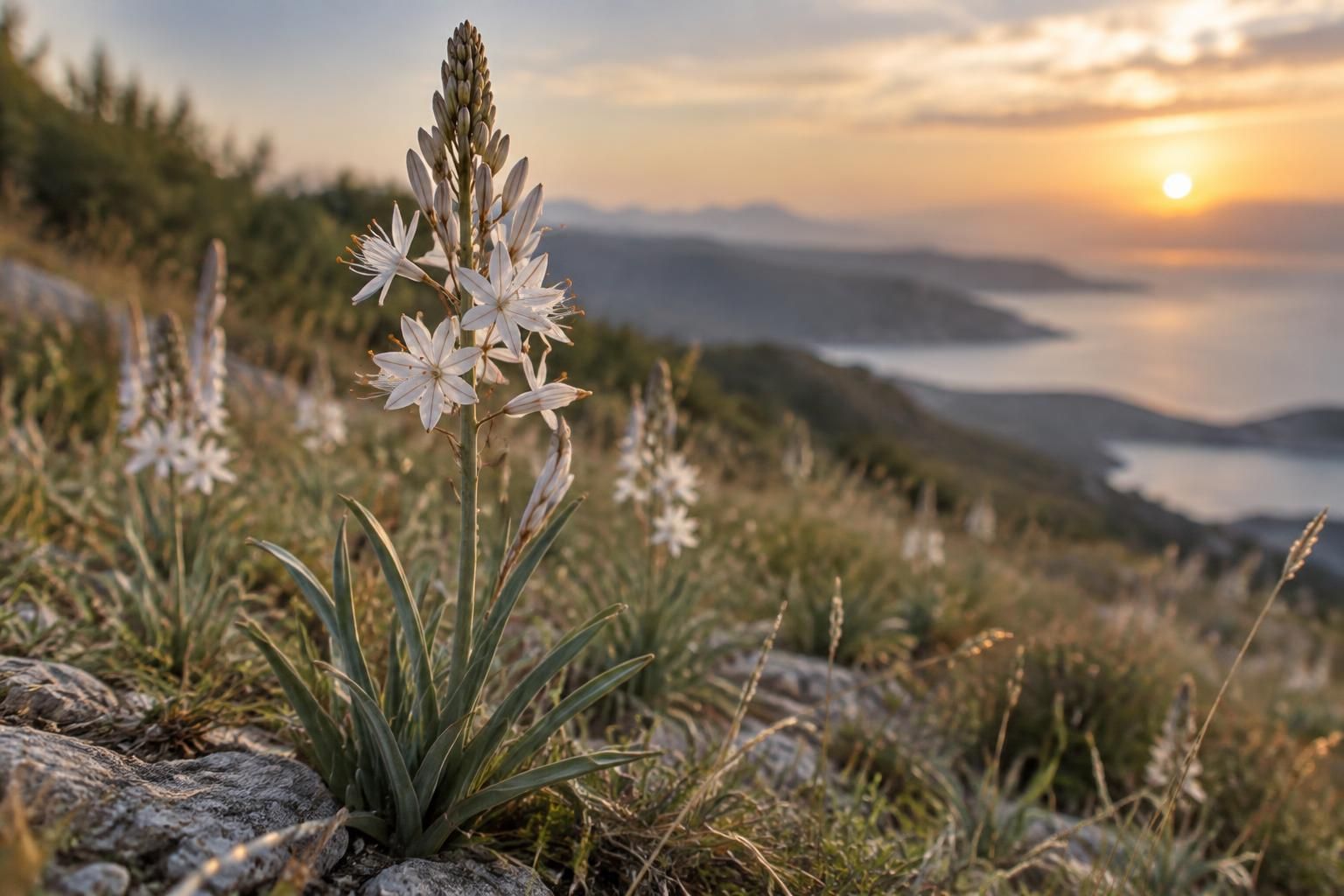 découvrez les caractéristiques de l’asphodèle, ses fleurs blanches et sa symbolique riche, entre pureté, mythologie et traditions.